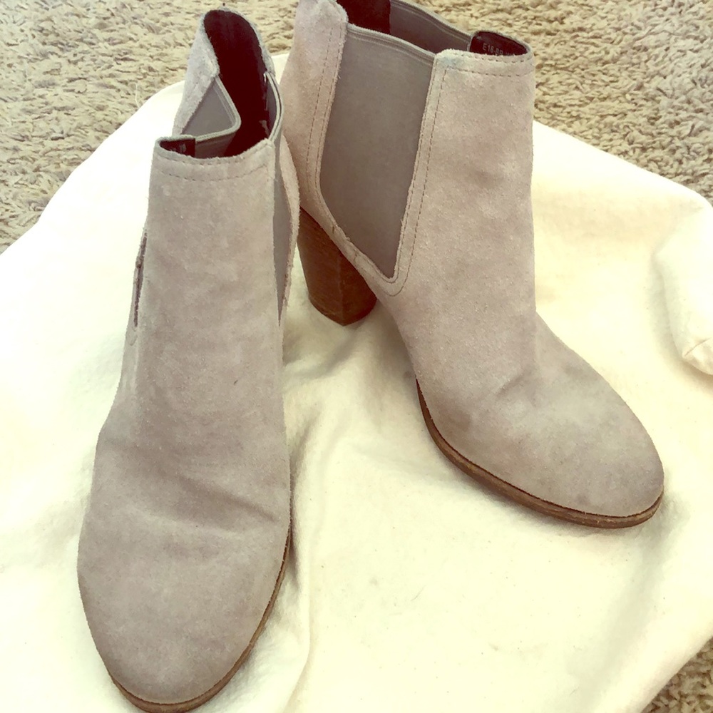 Cole Haan Gray leather booties